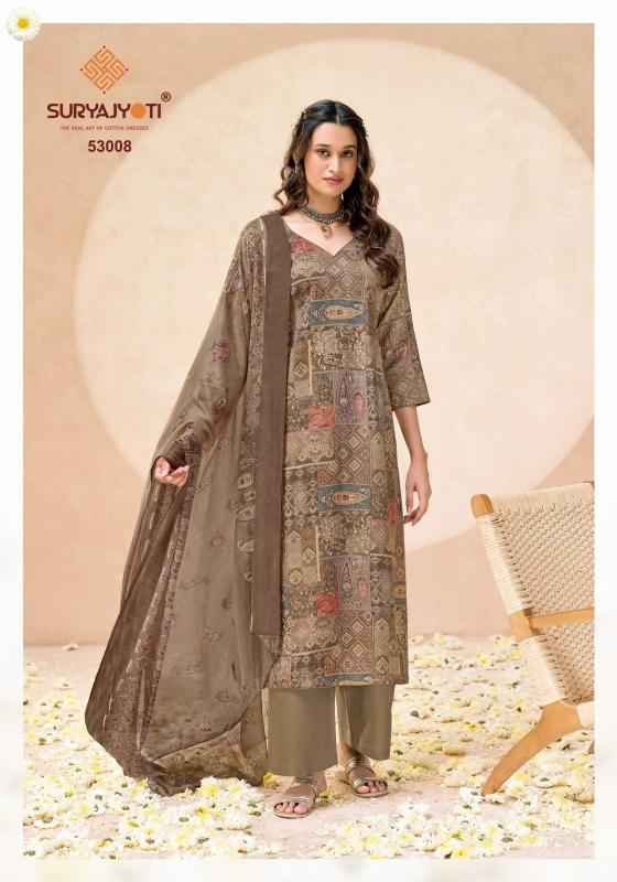 Suryajyoti naisha vol 5 wholesale dress material shops in tirupur